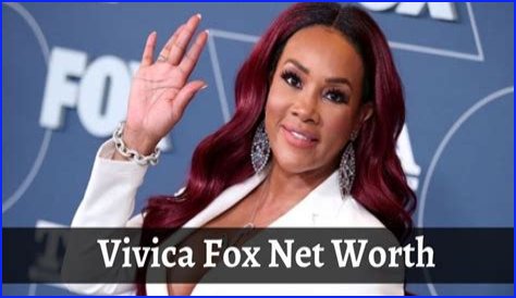 What is Vivica A. Fox Net worth? 2022